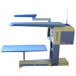 BR/A-SXD консольный гладильный стол в комплектации рукавной поверхностью. 